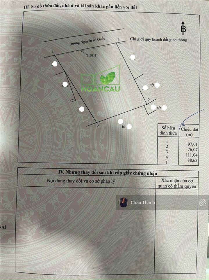 8300m2 mặt tiền trục đường nối cổng chính sân bay long thành