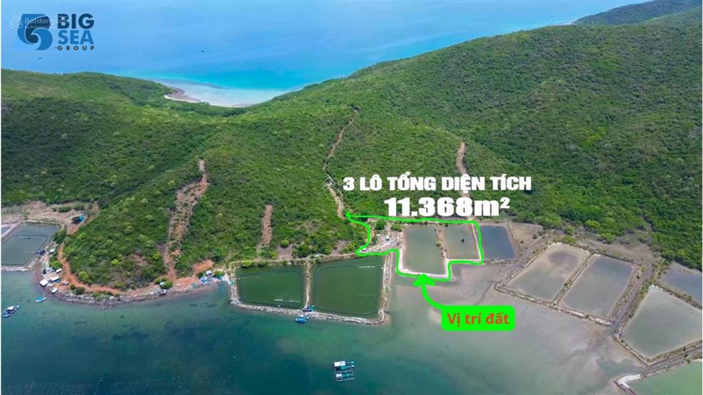 Tin được không! mặt biển du lịch bắc vân phong  phân khu 4 vĩnh yên chỉ 599 ngàn/m2
