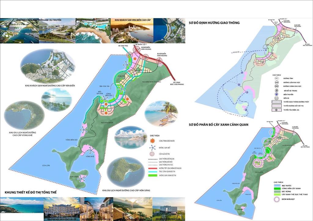 Bán hơn 1,1ha mặt biển du lịch bắc vân phong giá rẻ chỉ 599 ngàn/m2. quy hoạch du lịch dịch vụ
