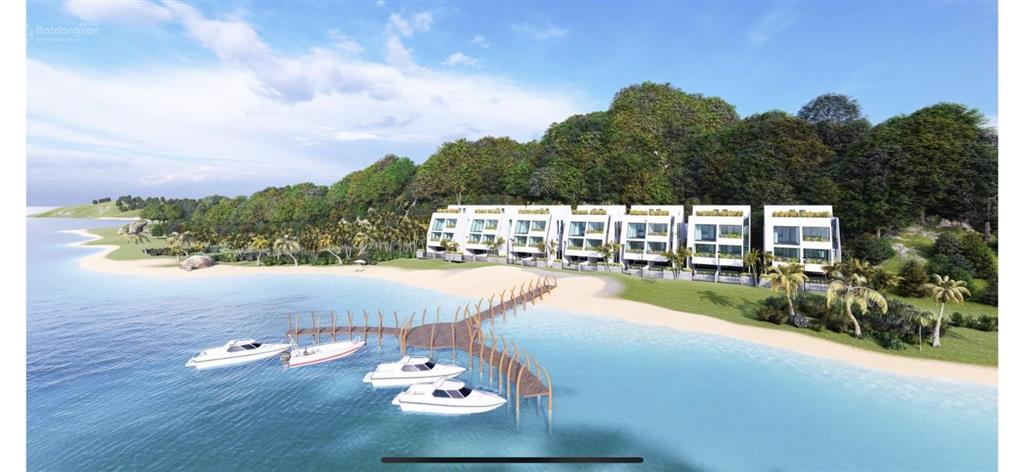Cần nhượng đất biệt thự biển góc 525m2 đất thổ cư mặt biển đảo du lịch điệp sơn