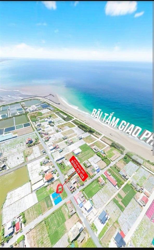 Cđt mở bán quỹ đất nền mặt biển quất lâm! cam kết rẻ nhất thị trường quất lâm giá trực tiếp từ cđt