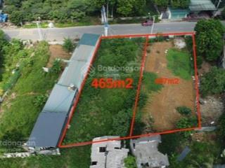 Bán đất tại vân hòa, ba vì, hà nội, giá thỏa thuận, 465m2, mặt tiền 15m