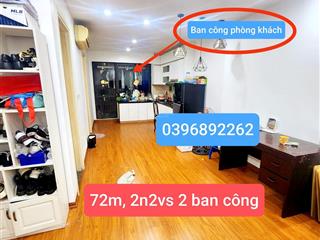 Ngộp bank bán gấp căn 72m2, 2pn2vs 2 ban công siêu đẹp tại the vesta  hà đông  0396 892 ***