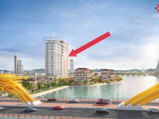 Cần bán căn stu trực diện sông hàn tại toà ponte đà nẵng giáp cầu rồng biểu tượng chỉ 3,x tỷ