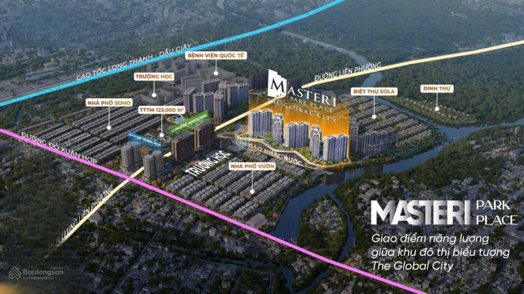 Masteri park place căn hộ cao cấp tại trung tâm the global city, ưu đãi lớn tháng này  ngay!