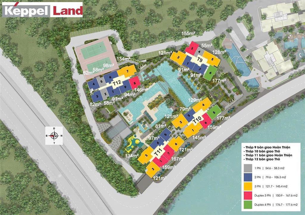 2pn hoàn thiện lớn nhất infiniti 103m2 cđt keppel land giá 8.2 tỷ. 0909 333 *** duyên