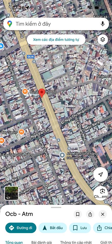 Bán nhà 3 tầng ngang hơn 6m mặt tiền tôn đức thắng đoạn gần ngô văn sở kinh doanh sầm uất