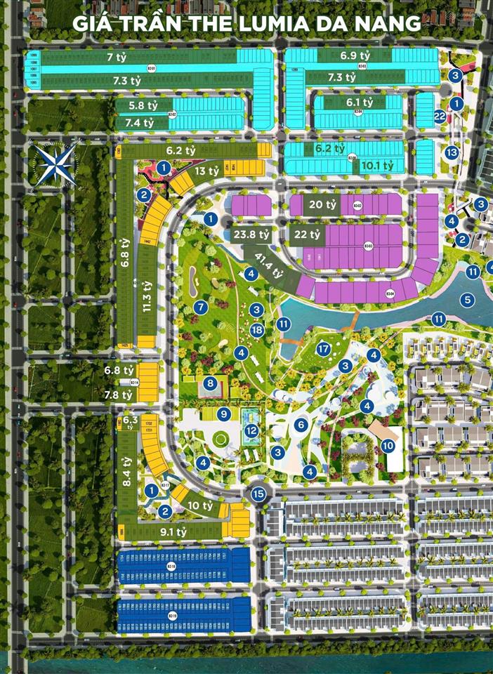 Bán biệt thự tại the lumia danang, 55 triệu/m2, 85m2, 4pn, 3wc, pháp lý đầy đủ