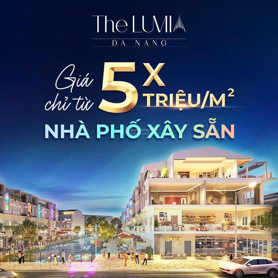 Nhà phố the lumia đà nẵng giá chỉ từ 5xtr/m2, tiềm năng cực lớn