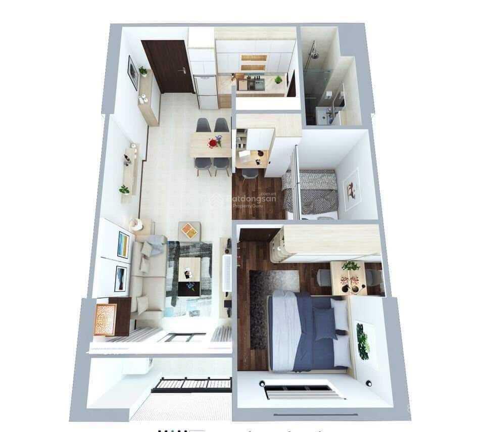 Cần bán gấp 49m2 chung cư xuân mai, dương nội, 1.5 ngủ giá 3.2 tỷ