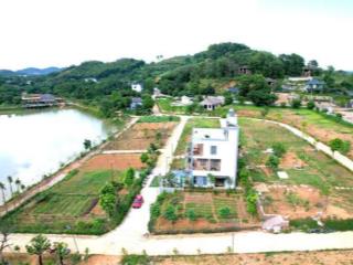 Chính chủ bán lô góc 2 mặt tiền view hồ xung quanh biệt thự 15tr/m2 cách hn 30p lái xe