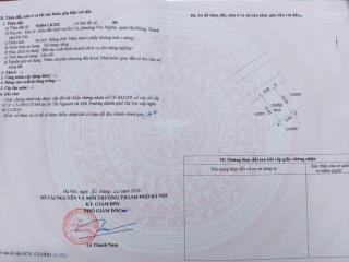 Chính chủ bán đất dv khu a yên nghĩa, hà đông. dt 50m2, mt 5m, tây bắc. giá 11,x tỷ