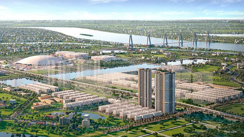 Chính chủ bán căn hộ tầng cao vinhomes cổ loa, view sông hồng, hướng đông nam, giá full 6,1 tỷ đồng