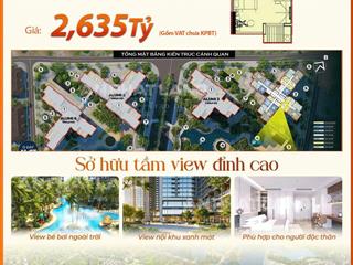 Nhà đẹp giá tốt  bán căn hộ studio resort khoáng nóng phía đông chỉ với 2,6 tỷ đồng dt 34m2| alumi