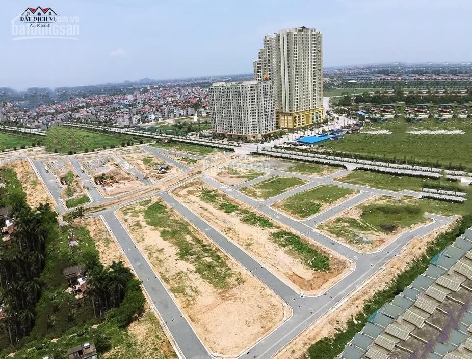 Bán 100m2150m2 đất dịch vụ an thọ an khánh gần mặt đường đôi nhìn sang chung cư giá 150 triệu/m2