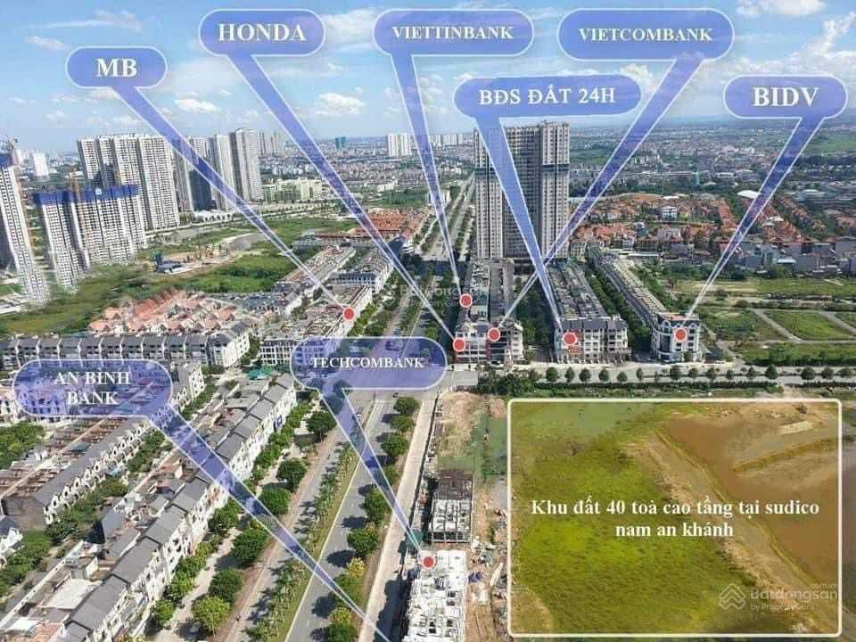 Bán 80m2 đất dv khu a  b  c thôn an thọ, mặt đường lê trọng tấn, 170tr/m2