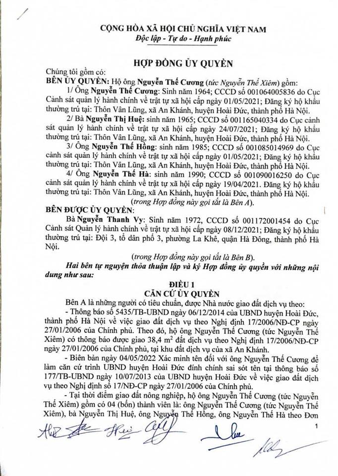 Chính chủ cần bán 50m2  70m2  80m2  100m2  150m2 đất dịch vụ xã an khánh, hoài đức, tp hà nội