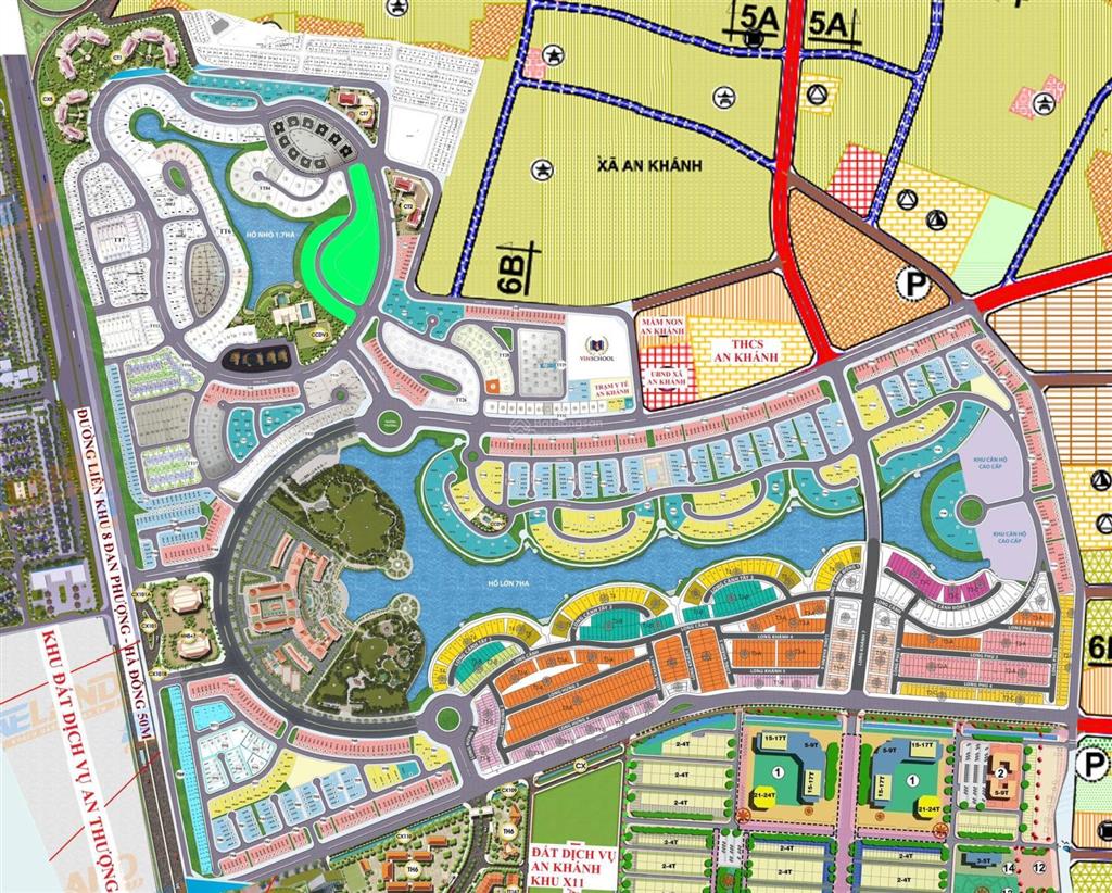 Bán biệt thự mặt hồ nam an khánh sudico sông đà tt 1 diện tích 619m2 giá 65 tỷ. đt 0904 126 ***