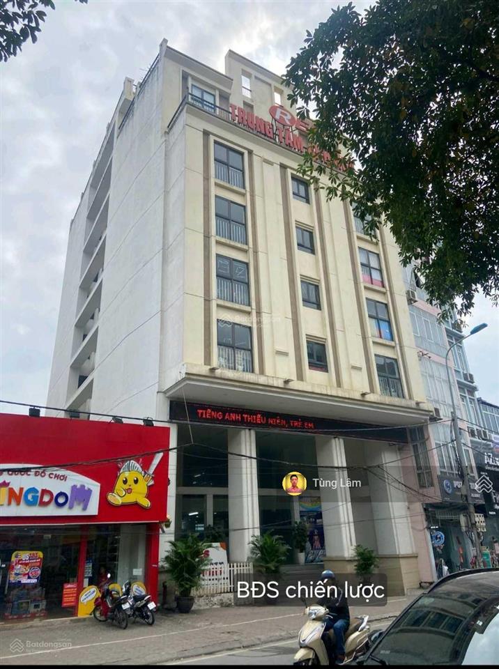 Mặt phố 89 yên lãng  2 thang máy  10 tầng thông sàn. dt 406m2  giá đã tốt 240 tỷ