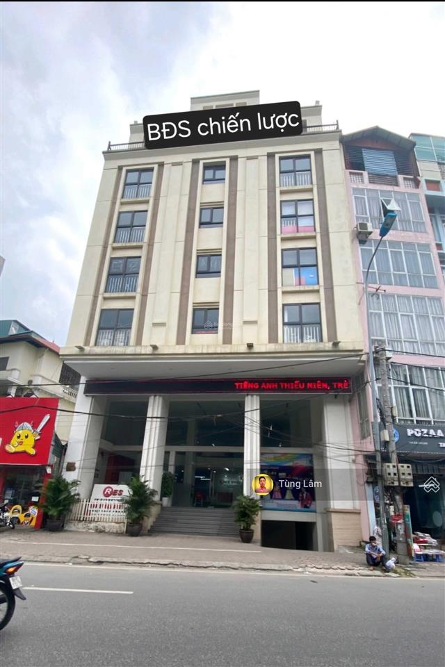 Mặt phố 89 yên lãng  2 thang máy  10 tầng thông sàn. dt 406m2  giá đã tốt 240 tỷ