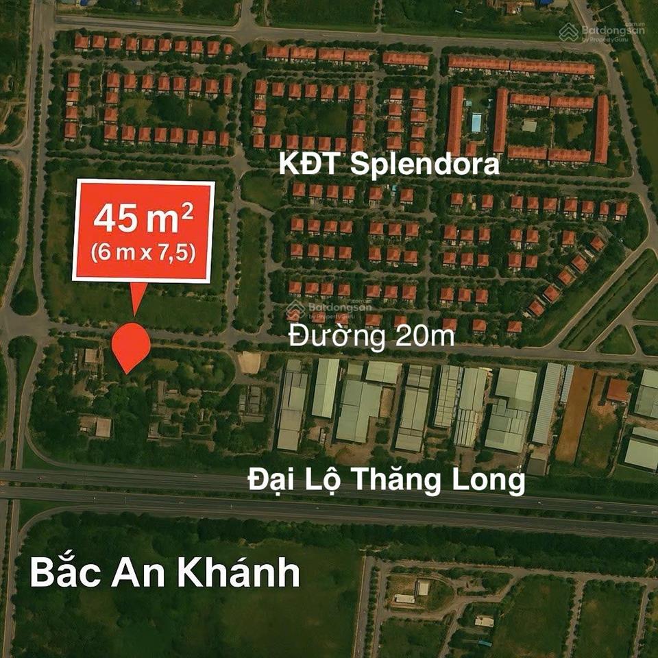 Bán lô đất đẹp nhất phú vinh. lô góc, 2 mặt tiền, rộng 8m view công viên kđt splendora giá đầu tư.