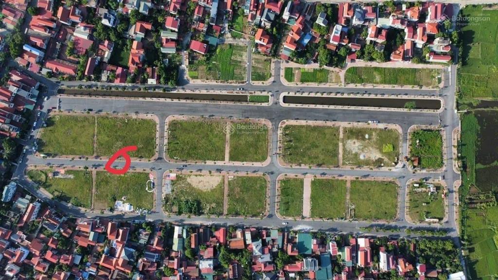 Hơn 40tr/m2 bán 95m2 giá rẻ đất đấu giá liên mạc mê linh hà nội , sổ đỏ chính chủ. 0936 488 ***