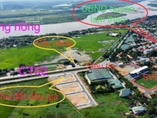 Gia đình cần tiền bán gấp ô đất 100m2 giá 2tỷ5 tại đồng nhà vác lâm thao phú thọ. sổ đỏ chính chủ