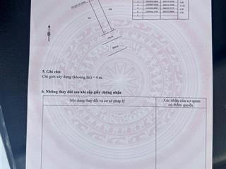 Chính chủ cho con đi du học nên bán ô đất mặt đường cách chăm vân du ân thi hưng yên sổ đỏ ch chủ.