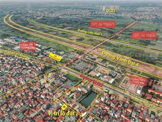 Bán lô đất gần đường dh05 và vành đai 4, tại dương liễu  hoài đức  hn