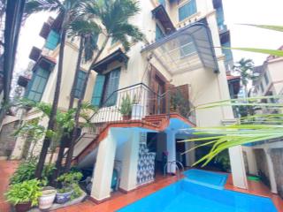 Cho thuê biệt thự có sân vườn , bể bơi , oto vào phố tô ngọc vân , tây hồ  0948 298 ***