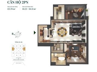 Bán căn hộ 2 pn siêu hiếm dự án hanoi signature6 nguyễn văn huyên, cầu giấy, hà nội,  0948 298 ***
