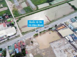 Cc bán đất văn giáp, văn bình, thường tín diện tích 55m, mt 5m, vuông đét giá đầu tư, sinh lời cao