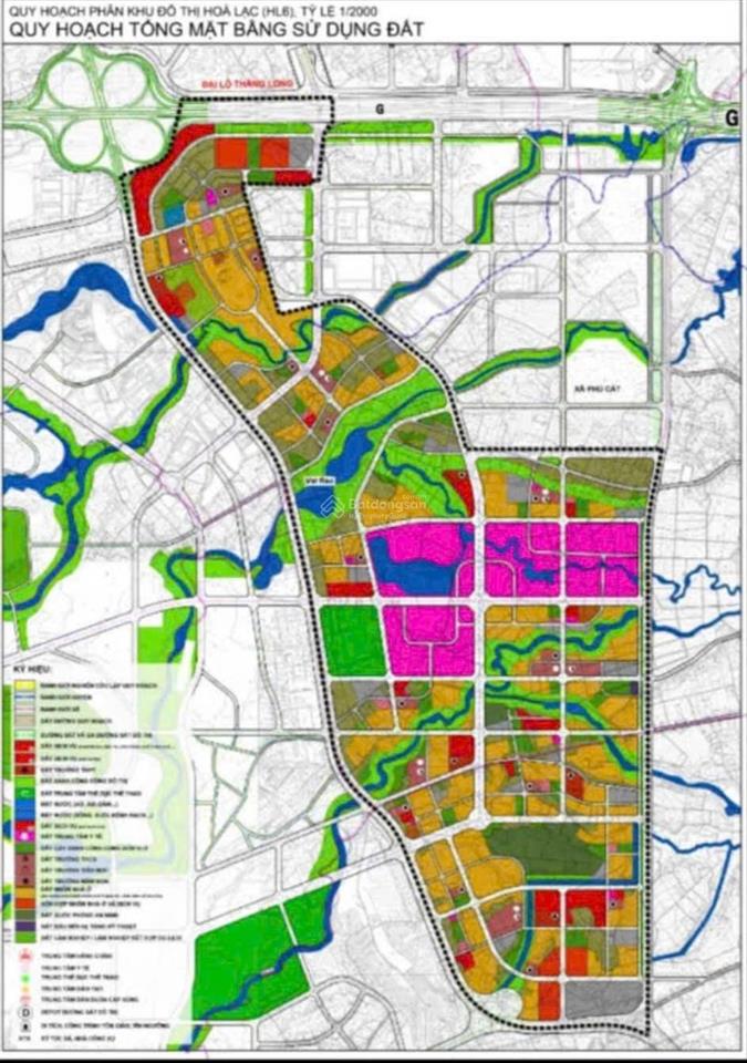 Bán đất vai réo thôn 6 phú cát ngay gần hồ, sát qlo 21 95m2 giá hơn 3 tỷ 0977 514 ***