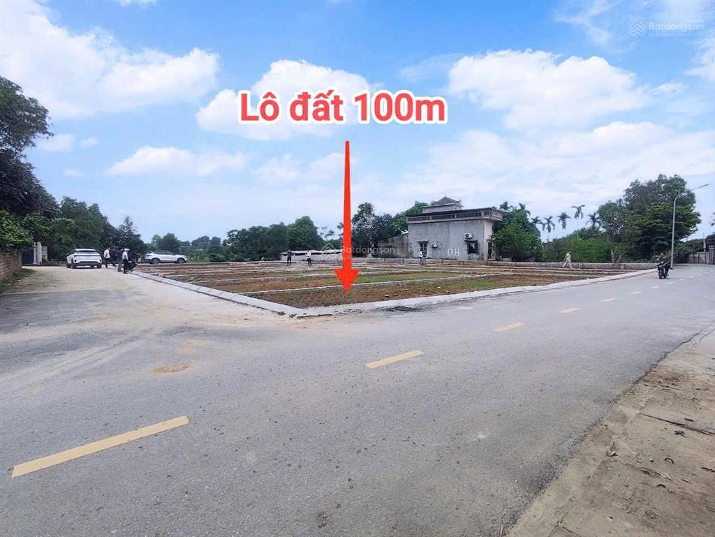 Chính chủ bán đất f0 tại khu biệt thự đồng trạng 100m2 full thổ cư 3.x tỷ 0977 514 ***