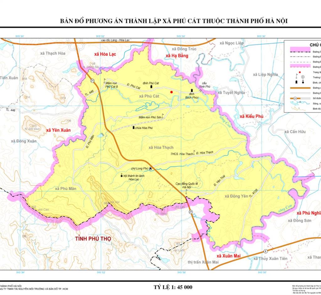 Chính chủ bán gấp đất hoà lạc ngay gần uỷ ban xã phú cát 335m2 mt 12m giá 15.5tr/m2,  0977 514 ***