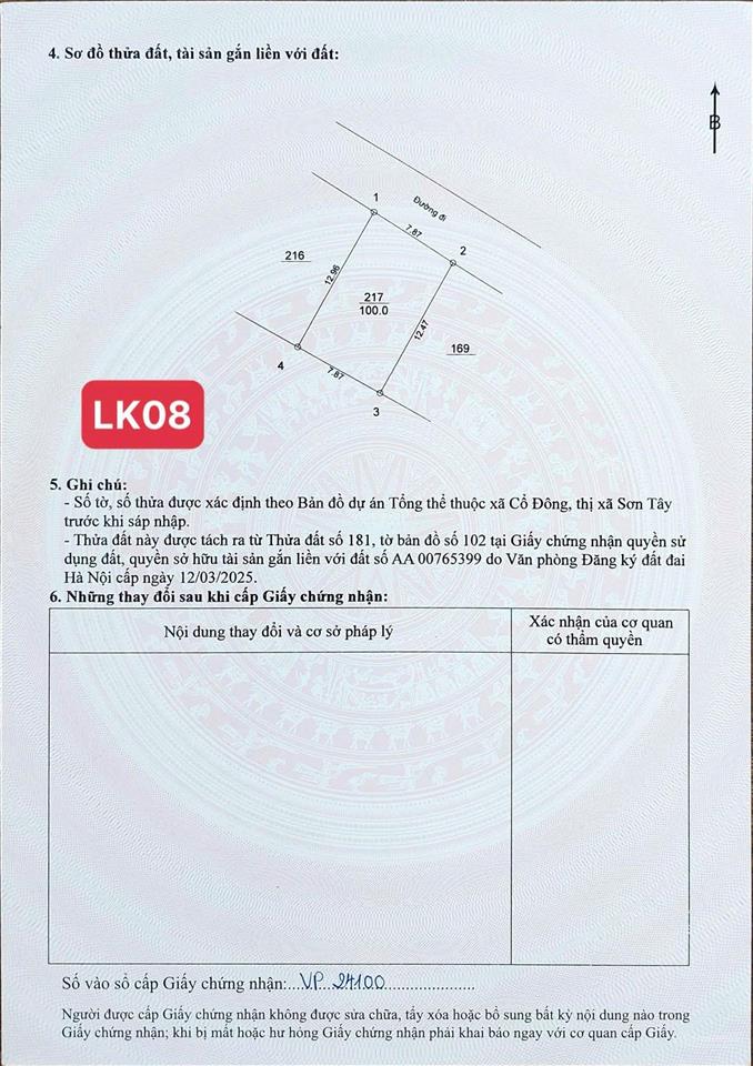 Bán khu liền kề 100m2 tại quốc lộ 21a, cổ đông, sơn tây, hà nội chỉ với 3 tỷ 0977 514 ***