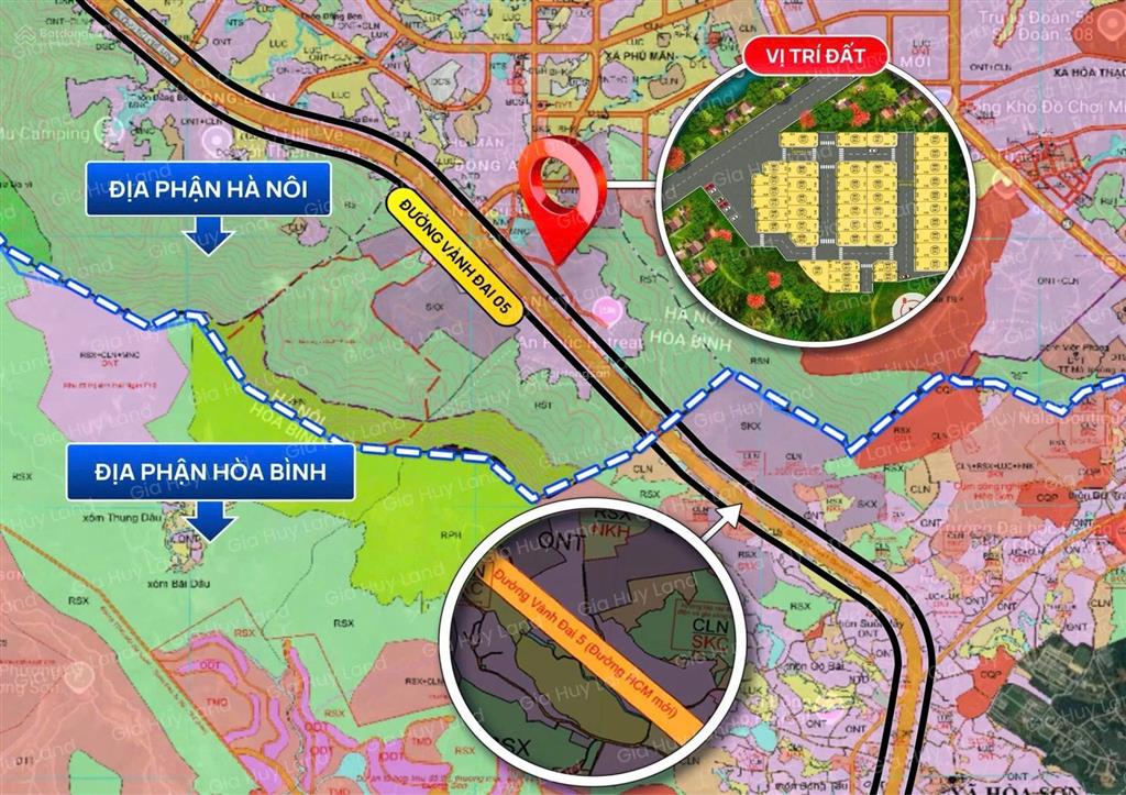 Bán đất đô thị hoà lạc tại phú mãn, xã phú cát mới, 15 triệu/m2, 269.8m2 mt 10m 0977 514 ***