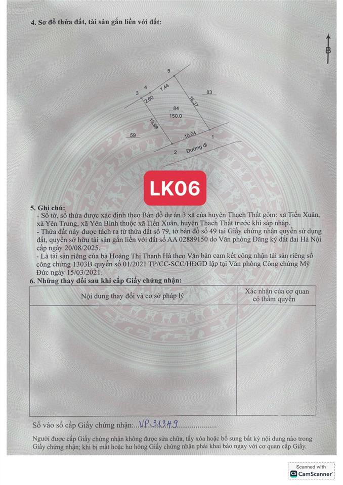 Bán đất liền kề khu xanh villas, đại lộ thăng long, hà nội, giá ưu đãi 27 triệu/m2,150m2 0977 514 ***