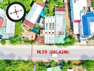 Chủ bán 3 lô mặt tiền đường 39 suối tiên, sau qh còn hơn 130m, đường mở rộng 42m