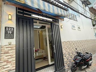 Nhà 1 trục lê đức thọ f16 gv. 3.7x10.2 trệt lầu full nội thất