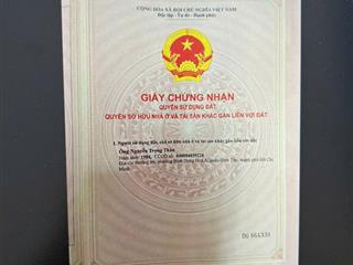 Cần bán lô đất mặt tiền đường nhựa