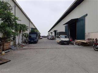 Cho thuê kho xưởng tại xã tam hiệp huyện thanh trì. diện tích kho xưởng 5500m²