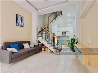 Nhà mới full nội thất  hẻm 5m cách mạng tháng tám  quận 3  dt 4x11m  4pn  giá 7.4 tỷ