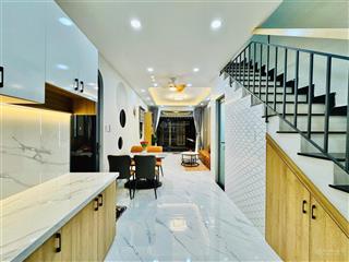 Cần bán góc 2 mặt hxh nhà mới full nội thất nơ trang long  dt 3.5x14m  3pn  giá 6.38 tỷ