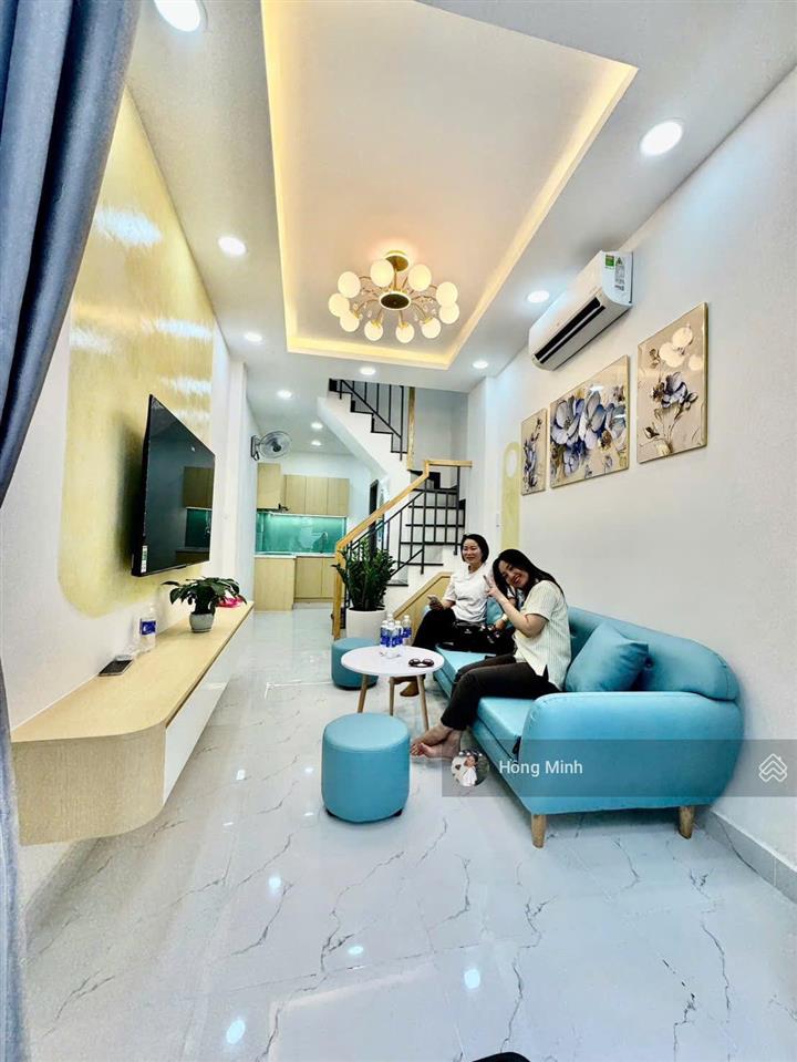 Bán nhà hẻm trần văn đang, p.9, quận 3  37m2  2 tầng  2pn  full nội thất  vào ở liền  4.5 tỷ