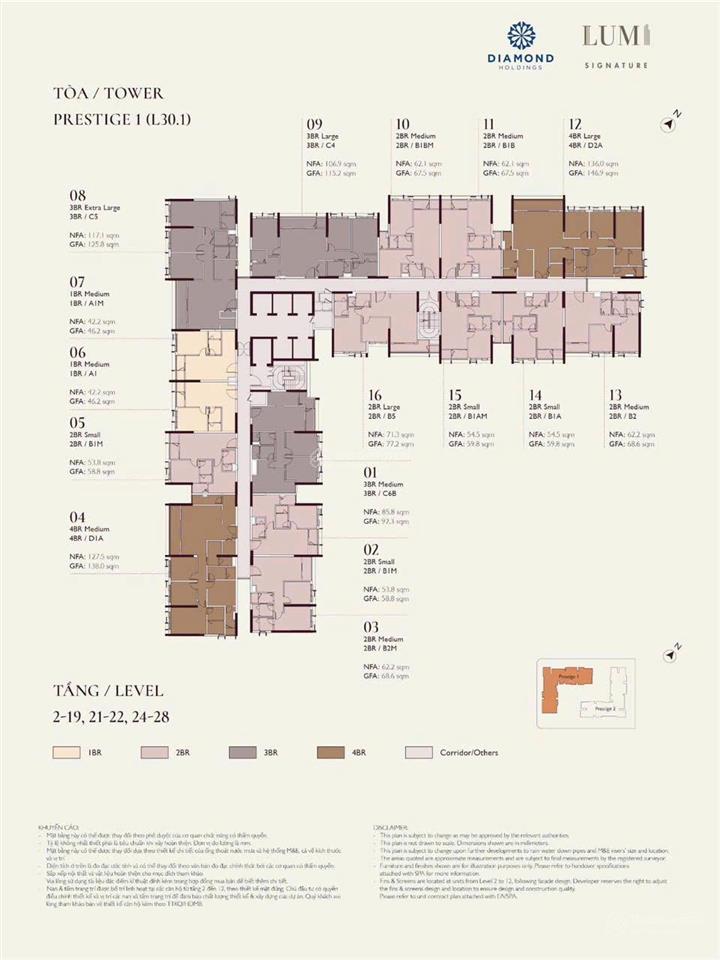 Hot! chỉ 83tr/m2 có ngay căn hộ cao cấp 4pn tại lumi hà nội. dự án hót, vị trí đẹp, căn góc thoáng