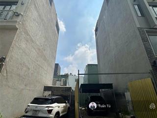Hẻm xe tải nguyễn xí  bán lô đất 50m2  xây 5 tầng  khu khu đồng bộ  khuôn đất chuẩn xây full