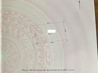 254.7m2 đất trung oaitiên dươngđông anhhn ( 0969 779 ***)