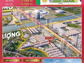 Căn biệt thự song lập ns706 siêu phẩm đầu tư & an cư
