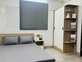 Cho thuê căn hộ dịch vụ đầy đủ nội thất  hẻm xe hơi  cách mặt tiền 2 căn  gần hồ con rùa